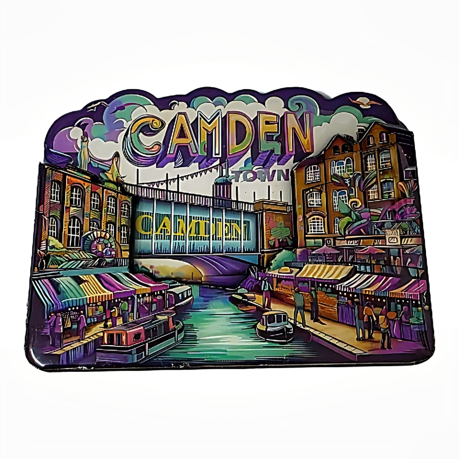 London Camden Town Fridge Magnet