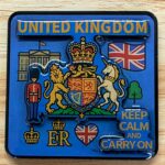 United Kingdom Royal Emblem Souvenir Magnet