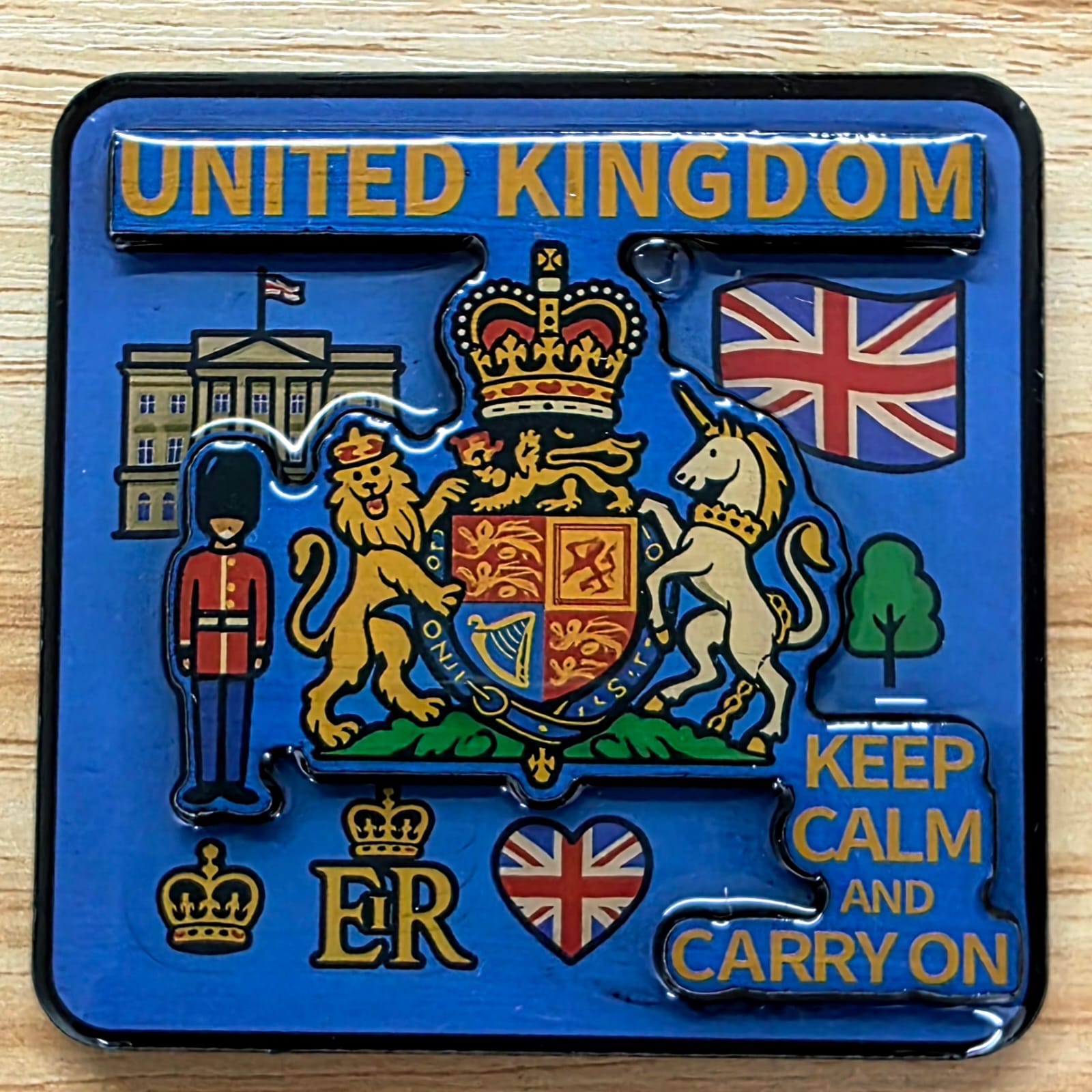 United Kingdom Royal Emblem Souvenir Magnet